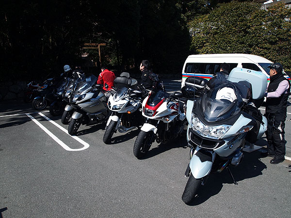 伊勢神宮の駐車場